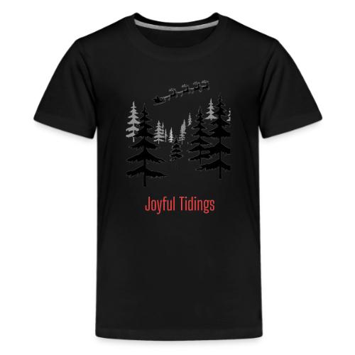Joyful Tidings Christmas T-Shirt - Kids' Premium T-Shirt