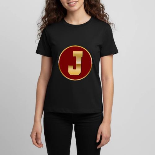 Letter J – Capital Varsity Alphabet Monogram - Kids' Premium T-Shirt