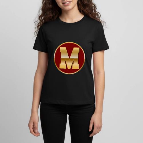 Letter M – Capital Varsity Alphabet Monogram - Kids' Premium T-Shirt