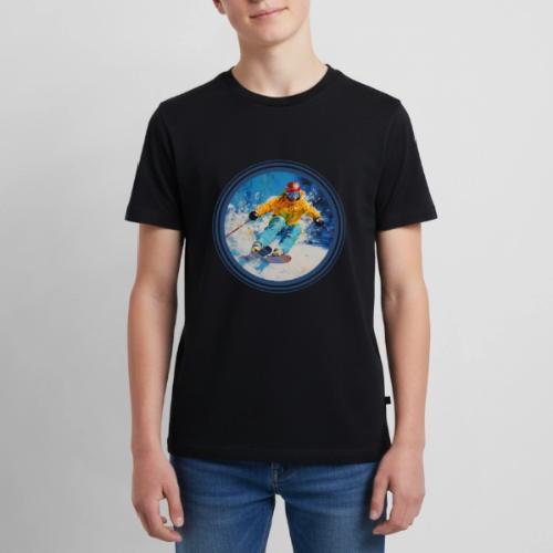 Born for Skiing - Kids' Premium T-Shirt