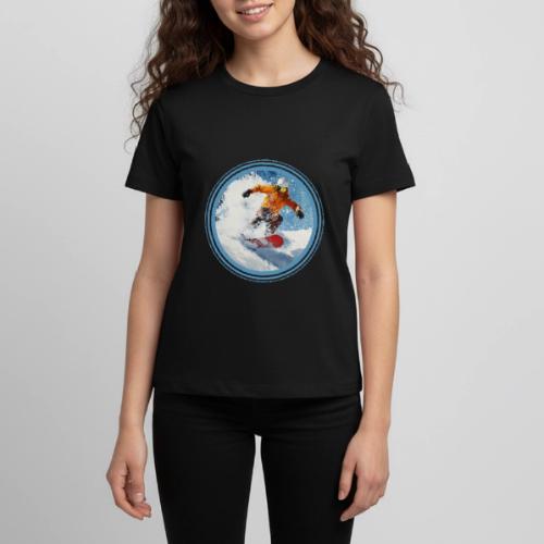 Snowboarding Edge - Kids' Premium T-Shirt