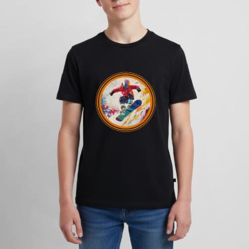 Snowboarding Horizon - Kids' Premium T-Shirt