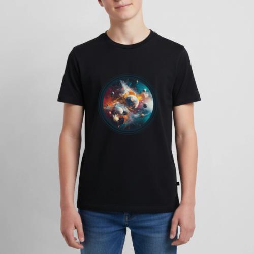 Planets in Acrylic Dreams - Kids' Premium T-Shirt