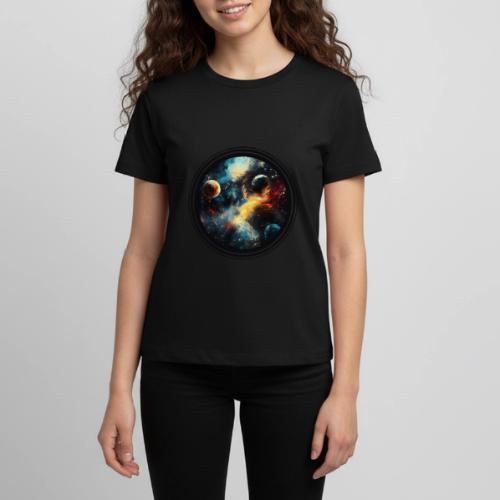 Painted Cosmos of Planets - Kids' Premium T-Shirt