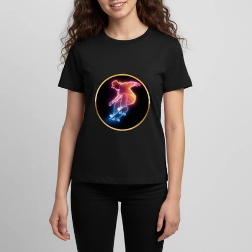 Skateboarding: Golden Trick Rider - Kids' Premium T-Shirt