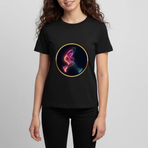 Basketball: Golden Court Glow - Kids' Premium T-Shirt
