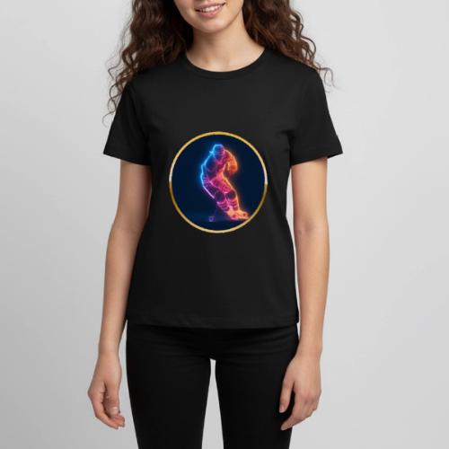 Hockey: Neon Hockey Sketch - Kids' Premium T-Shirt