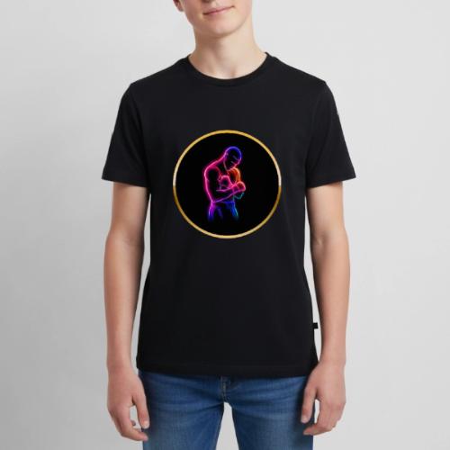 Boxing: Neon Power Guard - Kids' Premium T-Shirt