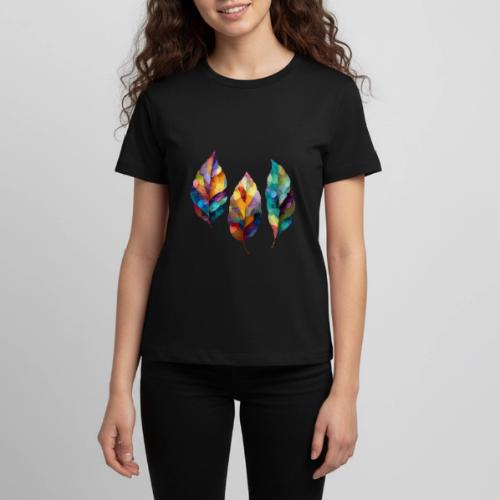 Art: Colorful Leaf Harmony - Kids' Premium T-Shirt