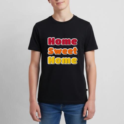 Home Sweet Home Colorful Typography - Kids' Premium T-Shirt