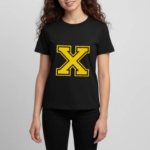 Letter X – Capital Athletic Alphabet Monogram - Kids' Premium T-Shirt