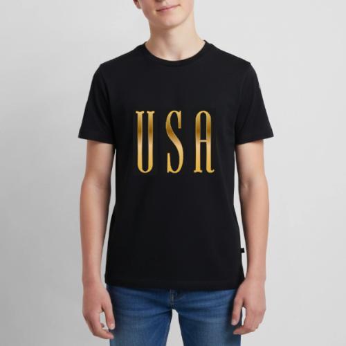 USA Gold Monolith - Kids' Premium T-Shirt