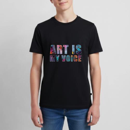 Art Is My Voice - Kids' Premium T-Shirt