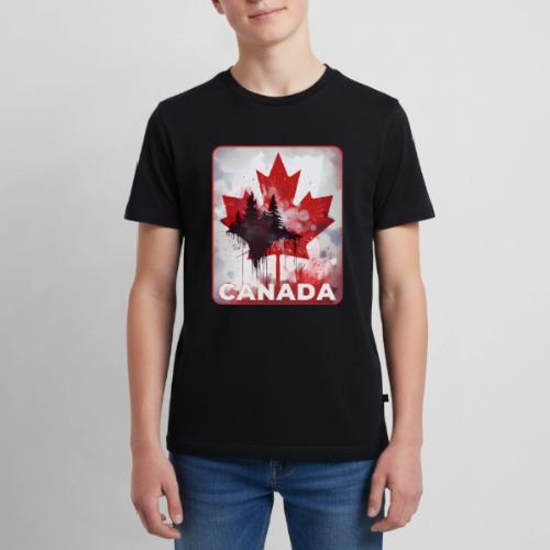 Canada's Maple Leaf Pride - Kids' Premium T-Shirt