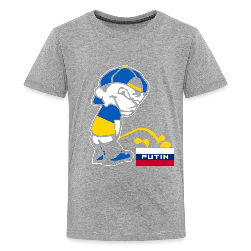 Ukraine Piss On Putin - Kids' Premium T-Shirt