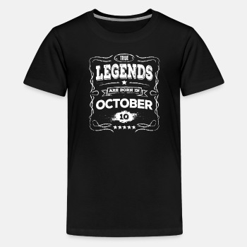 True legends are born in October - Premium T-shirt for kids
