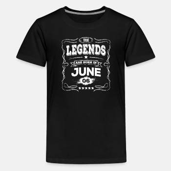 True legends are born in June - Premium T-shirt for kids