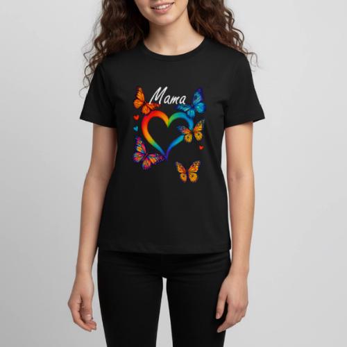 Mama Heart Personalized Kids’ Names gift - Kids' Premium T-Shirt