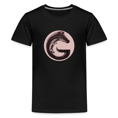Gator G in circle - Kids' Premium T-Shirt