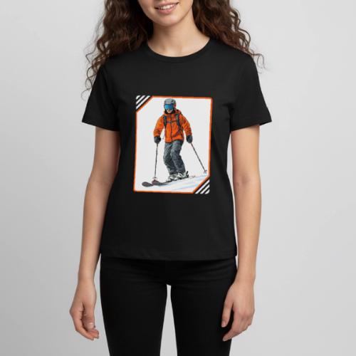 Skiing Thrill Ride - Kids' Premium T-Shirt