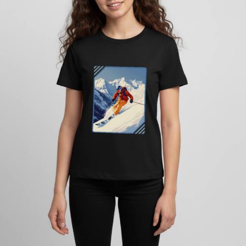 Mountain Skiing Vibes - Kids' Premium T-Shirt