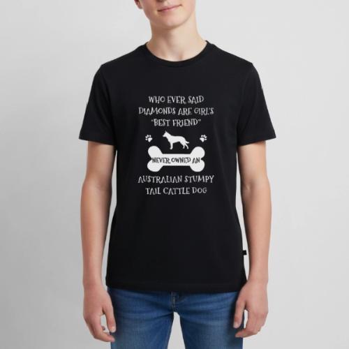 Best Friend Is Australian Stumpy Tail Cattle Dog - Kids' Premium T-Shirt