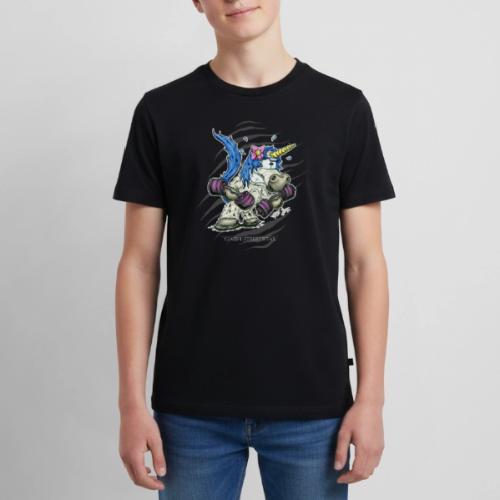 Train like a unicorn blue - Kids' Premium T-Shirt