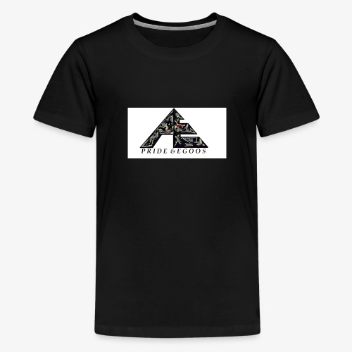 Abstract art hat logo - Kids' Premium T-Shirt
