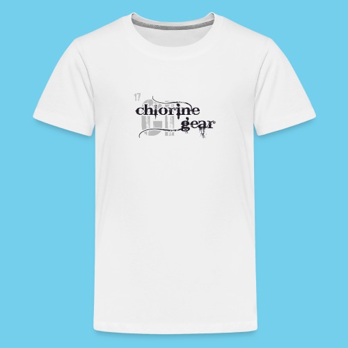 Chlorine Gear Textual B W - Kids' Premium T-Shirt