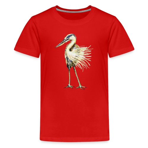 Great Blue Heron - Kids' Premium T-Shirt