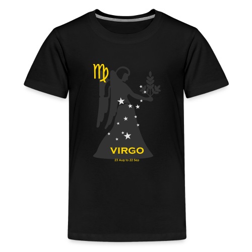 Virgo zodiac astrology horoscope - Kids' Premium T-Shirt