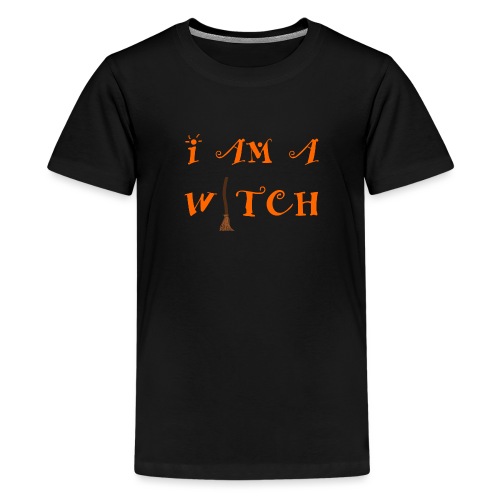 I Am A Witch Word Art - Kids' Premium T-Shirt