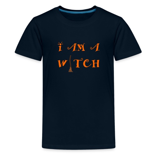 I Am A Witch Word Art - Kids' Premium T-Shirt