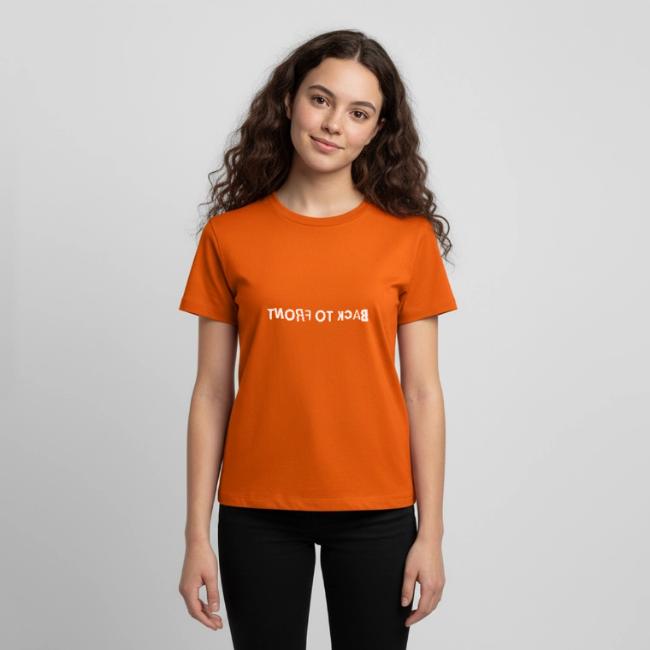 Back To Front Word Art