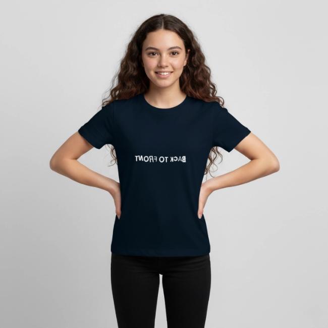 Back To Front Word Art