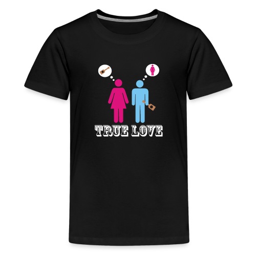 True Love: Ukulele - Kids' Premium T-Shirt