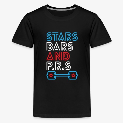 Stars, Bars And PRs - Kids' Premium T-Shirt