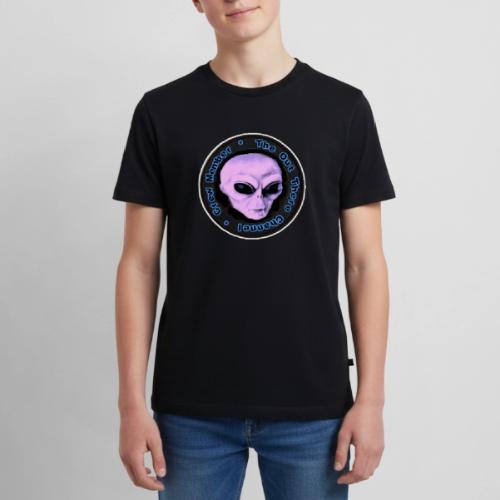 Badge crewPINKY with Back Crew Logo - Kids' Premium T-Shirt