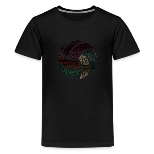 Colorful Volleyball - Kids' Premium T-Shirt