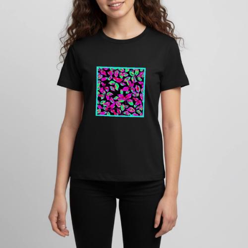 Vivid Neon Leaves: Color Symphony - Kids' Premium T-Shirt