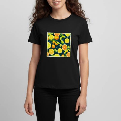 Citrus Kaleidoscope: A Vibrant Medley - Kids' Premium T-Shirt