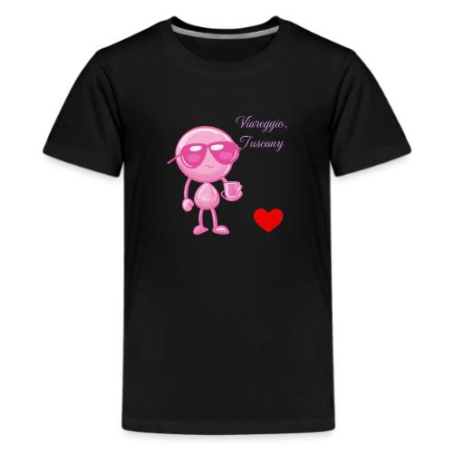 Smoon City_Viareggio Tuscany Pink - Kids' Premium T-Shirt
