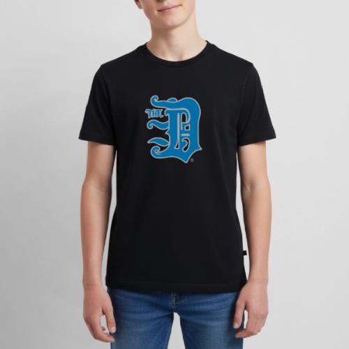 The D® Blue and Silver - Kids' Premium T-Shirt