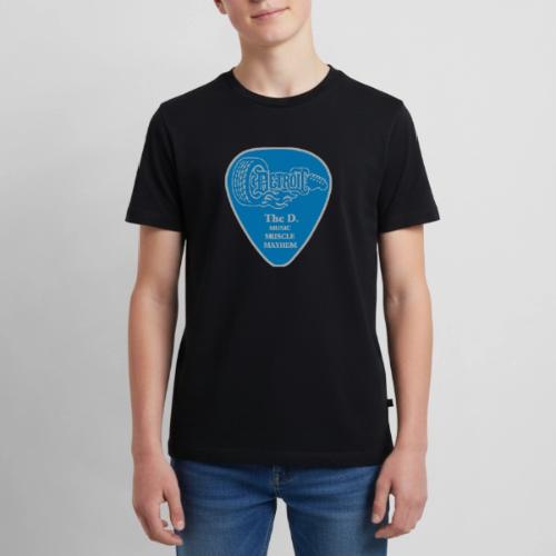 THE D® PICK WHEEL BLUE SILVER - Kids' Premium T-Shirt