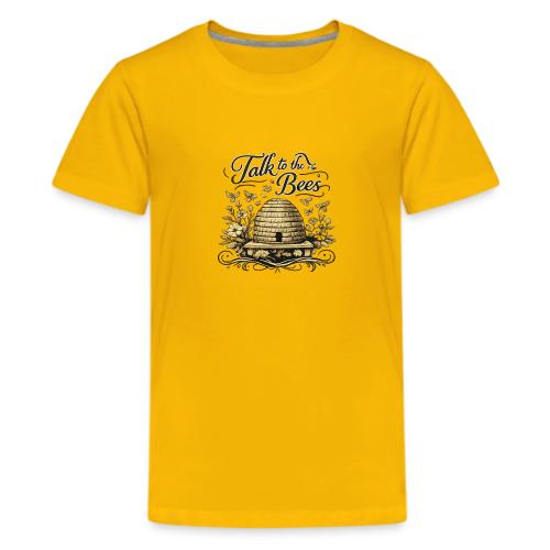 Talk To The Bees - Kids' Premium T-Shirt