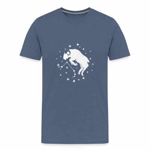 Ambitious Aries Constellation Birthday March April - Kids' Premium T-Shirt