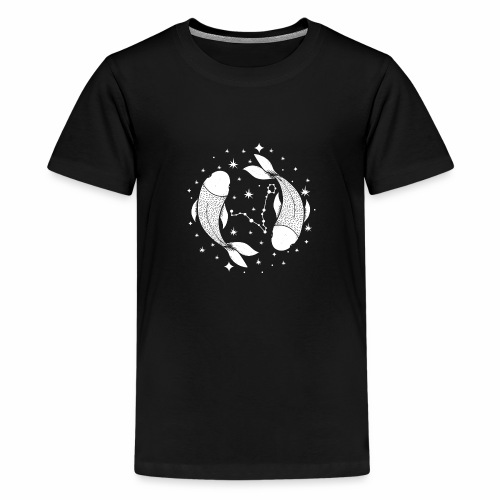 Zodiac sign Pisces Soulful Pisces February March - Kids' Premium T-Shirt