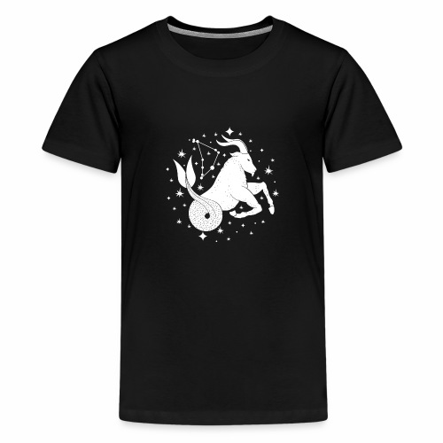 Zodiac sign Ambitious Capricornus December January - Kids' Premium T-Shirt