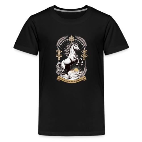 Year of the Horse Rearing T Shirt, Lunar New Year - Kids' Premium T-Shirt