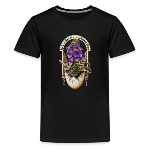 Spring Serenity Foxglove Tee, Easter Gift for wife - Kids' Premium T-Shirt